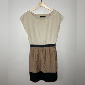 The Limited Women’s Sleeveless Dress Size Small Tan/Brown 100% Polyester